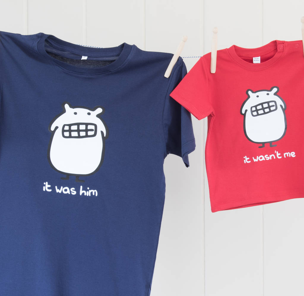 Father And Child T Shirt Set, 1 of 6