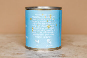 Aquarius Soy Wax Candle, 6 of 8