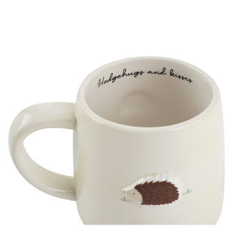 Bramble Farm Hedgehog Stoneware Mug In Gift Box | Tableware, 3 of 5