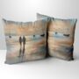 Twilight's Embrace Hand Made Poly Linen Cushions, thumbnail 1 of 9