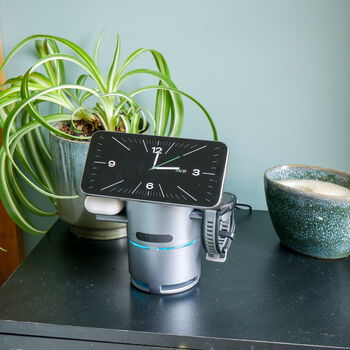 Twist And Play Wireless Charger And Bluetooth Speaker, 5 of 7