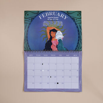 Zodiac Flip Calendar 2025, 4 of 7