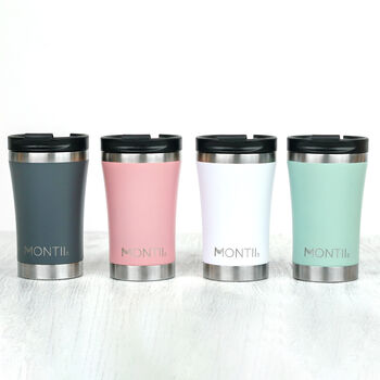 Montii Reusable 350ml Insulated Coffee Cup, 2 of 7