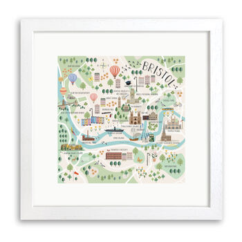 Map Of Bristol Print By Hilary Yafai, 4 of 8