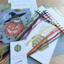 Pumpkin Toad Modern Cross Stitch Kit, thumbnail 4 of 5