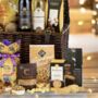 Fireside Feast Wicker Basket Hamper, thumbnail 4 of 5