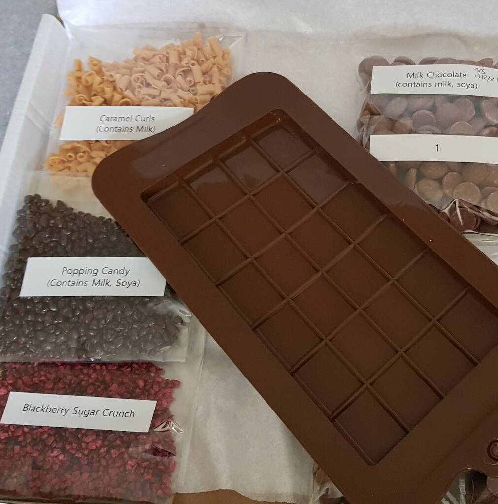 Create Your Own Chocolate Bars Kit By The Mallow Tailor