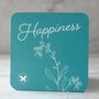 Set Of Four Square Floral Coasters, thumbnail 5 of 10