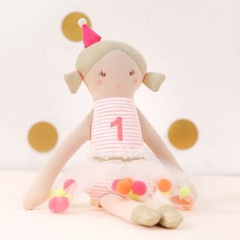 First Birthday Party Doll, 3 of 7