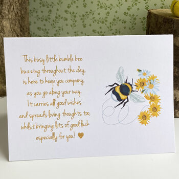 Personalised Will You Bee My Valentine Bumblebee, 5 of 5
