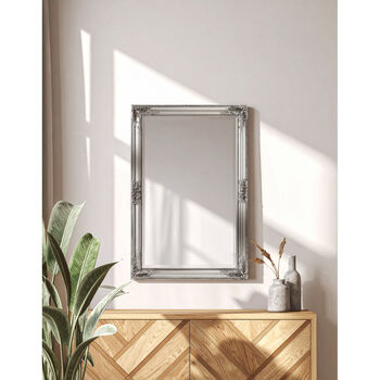 Solid Wood Flat Wall Mirror, 3 of 3