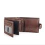 Personalised Men's Leather Rfid Trifold Wallet, thumbnail 3 of 6