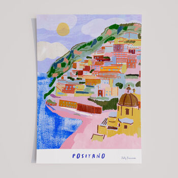 Positano, Amalfi Coast, Italy Travel Print, 3 of 5