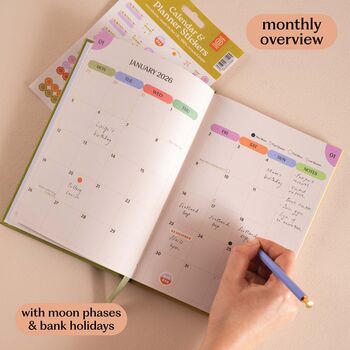 2026 Blue Berry Check Diary | A5, 5 of 11