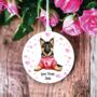 Personalised German Shepard Dog Love Decoration, thumbnail 1 of 2