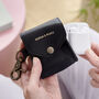Personalised Leather Air Pod Case, thumbnail 4 of 10