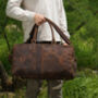 Worn Look Leather Boot Bag, thumbnail 4 of 12