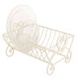 Country Cream Iron Plate Drainer Rack, thumbnail 2 of 6