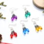 Christmas Fairy Light Drop Earrings – Mix And Match, thumbnail 6 of 10