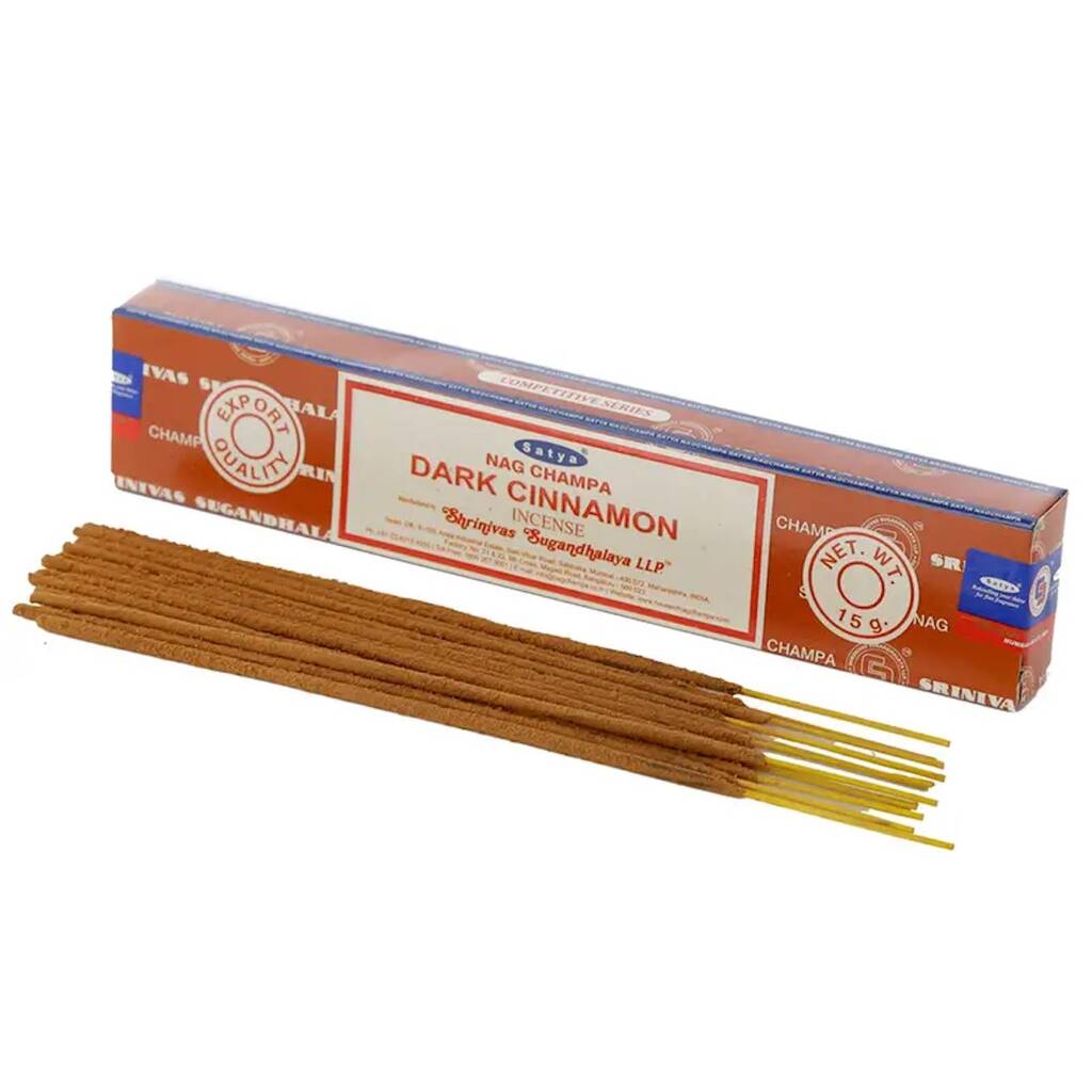 Dark Cinnamon Nag Champa Incense Sticks