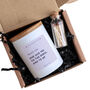 She Said Yes Wedding Soy Wax Candle Gift, thumbnail 3 of 6