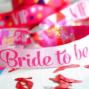 Bride To Be Hen Party Wristband, 5 of 5