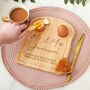 Personalised Mr And Mrs Wedding Dippy Eggs Board, thumbnail 1 of 5