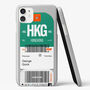 Personalised Hong Kong Ticket Name Phone Case, thumbnail 3 of 6