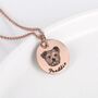 Fur Baby Close Heart Necklace, thumbnail 5 of 8