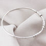 Personalised Silver 'Secret Message' Bracelet, thumbnail 1 of 9