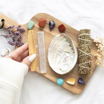 Divine Energy Smudge And Stone Wellness Kit, 2 of 4