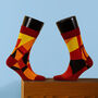 Cotton Sock Geometric Design Collection, thumbnail 5 of 5