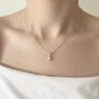 Sterling Silver Star Folk Necklace, thumbnail 2 of 4