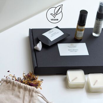 Vegan Aromatherapy Wellbeing Letterbox Gift Set, 3 of 8