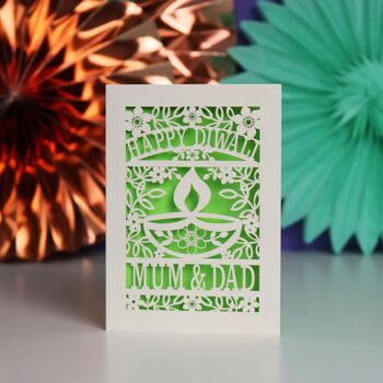 Personalised Diwali Card, 8 of 8