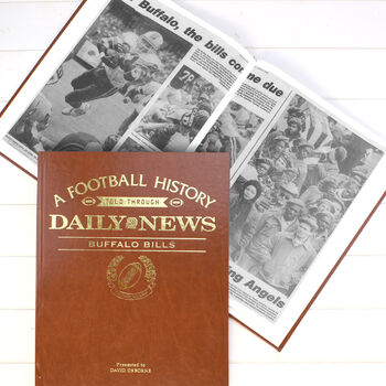 Buffalo Bills Personalised Gift Newspaper Book, 7 of 11