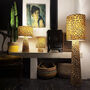Portable Velvet Luxe Leopard Print Lamps, thumbnail 4 of 9
