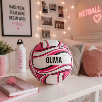 Personalised Netball Ball, 4 of 12