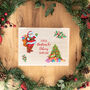 Personalised Santa And Tree Christmas Eve Box, thumbnail 4 of 4