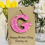 Personalised Mother's Day Great Granny G Keepsake Card, thumbnail 1 of 4
