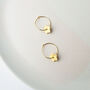 Large Minima Hoop Earrings, thumbnail 5 of 6