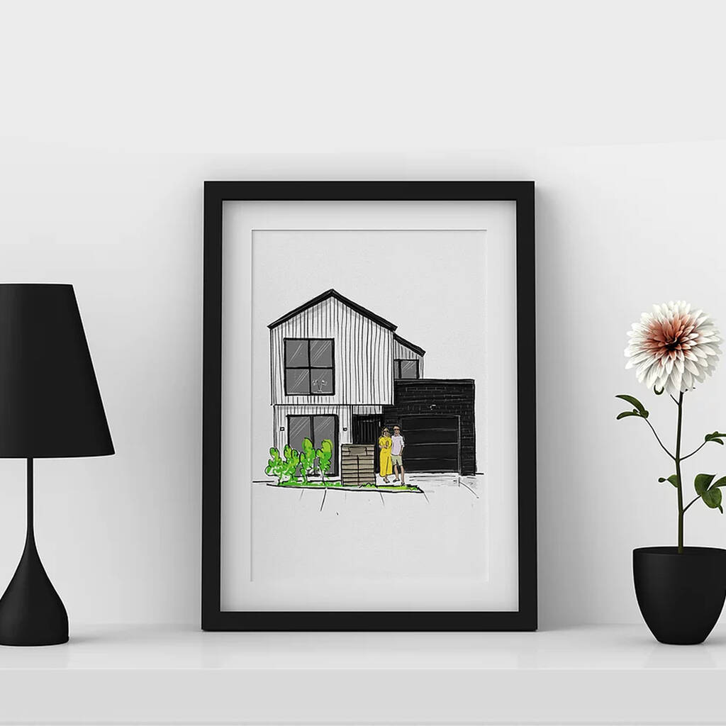 Personalised House Illustration, 1 of 12
