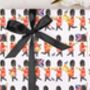 Three Sheets Of London Guards Wrapping Paper, thumbnail 1 of 2