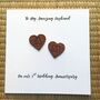 Personalised 3rd Wedding Anniversary Card, thumbnail 1 of 3