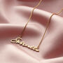 Script Name Necklace, thumbnail 1 of 9