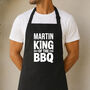 Personalised King Of The BBQ Apron, thumbnail 3 of 7
