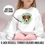 Jack Russell Terrier Kids Sweatshirt, thumbnail 1 of 7