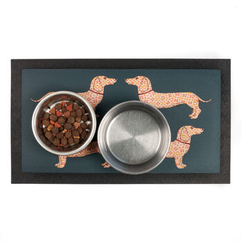 Sausage Dog Placemat, Dachshund Feeding Mat, 8 of 10