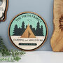 Personalised Family Adventure Wooden Print, thumbnail 4 of 6