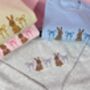 Bunnies And Bows Embroidered Sweatshirt, thumbnail 2 of 5